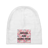 Never Say Game Over Baby Beanies