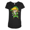 blowing bits Maternity Scoop Neck T-shirt