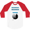 Granddad &amp; Grandson Fishing Partners For Life 3/4 Sleeve Shirt