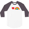 I Love Lgbt 3/4 Sleeve Shirt