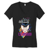 who loves chihuahua Women's V-Neck T-Shirt