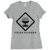 fries hogger Ladies Fitted T-Shirt