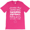 dreaming about pumpkin spice hayrides footbal falling leaves family ti T-Shirt