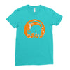 happy halloween Ladies Fitted T-Shirt