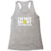 small tiny little shorty person gift tee Racerback Tank