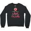 feed me a donut Crewneck Sweatshirt