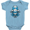 samurai blue ranger Baby Onesie