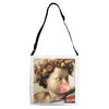 michelangelo the prophet isaiah bubble gum Adjustable Strap Totes