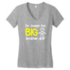 personalised i'm the big brother Women's V-Neck T-Shirt