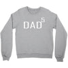 dad of 5 Crewneck Sweatshirt