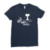 nuke the whales Ladies Fitted T-Shirt