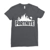 fortnite logo Ladies Fitted T-Shirt