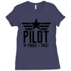 pilot Ladies Fitted T-Shirt