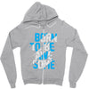 BORN TO BE AWESOME Zipper Hoodie