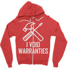 void warranty Zipper Hoodie