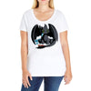 feed me and tell me i'm pretty Ladies Curvy T-Shirt