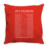 joy division unknown pleasures Throw Pillow