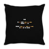 s&rsquo;morse code Throw Pillow