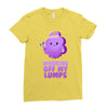 working off my lumps Ladies Fitted T-Shirt