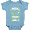 Never Underestimate The Strength Of A Lymphoma Cancer Warrior Baby Bodysuit