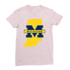 indiana for michigan Ladies Fitted T-Shirt