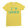 I'm Gamer Ladies Fitted T-Shirt