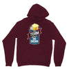 drinking beer Unisex Hoodie