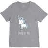 stabby the unicorn V-Neck Tee