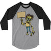 zombies (3) 3/4 Sleeve Shirt