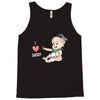 Cute Baby Painter's Dad Love Tank Top