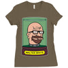 walter white Ladies Fitted T-Shirt