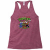 killer turtles Racerback Tank