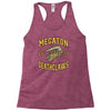 megaton deathclaws Racerback Tank