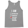 republican, democrat, busy slaying dragons fantasy Tank Top