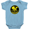 poseidon vintage scuba tank decal Baby Onesie