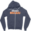 omaha omaha Zipper Hoodie