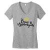 queen shenanigans Women's V-Neck T-Shirt