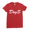 dogs Ladies Fitted T-Shirt