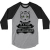 I Am Cat Actually In A Very Commited Relationship 3/4 Sleeve Shirt
