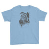 wolf princess warrior Youth Tee