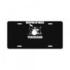 weapon of mass percussion License Plate