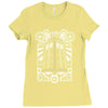tardis gallifreyan tee Ladies Fitted T-Shirt