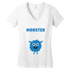 Creating a Lil Monster Baby Boy Women's V-Neck T-Shirt