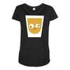 crazy Maternity Scoop Neck T-shirt