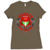 samus pest control Ladies Fitted T-Shirt