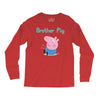 peppa pig brother pig Long Sleeve Shirts