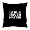black lives matter Throw Pillow