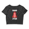 dad you're my hero Crop Top