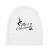merry christmas flower Baby Beanies