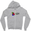 I Love Nature Zipper Hoodie
